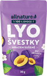 Allnature mrazom sušené Slivky 30 g