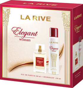 La Rive darčeková sada Elegant Woman parfumovaná voda 100ml, deospray 150ml