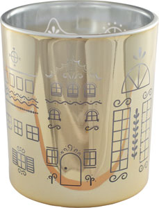 Q-Home sviečka Apple Cinnamon Gold 199 g