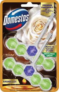 Domestos WC blok Aroma Lux White Rose Dream 2x50 g