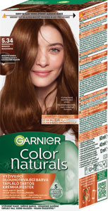 Garnier Color Naturals Vyživujúca permanentná farba na vlasy 5.34 Mahagónová