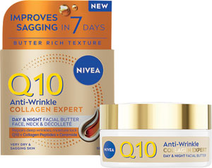 Nivea Q10 Advanced pleťové maslo proti vráskam 50 ml