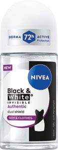 Nivea guľôčkový antiperspirant B&W Authentic 50 ml