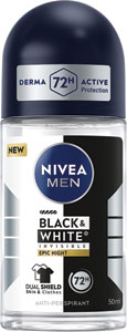 Nivea Men guľôčkový antiperspirant B&W Epic Night 50 ml