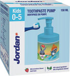 Jordan detská zubná pasta Kids 0-5 rokov 150 ml s dávkovačom - Teta drogérie eshop