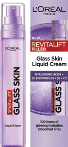 L'Oréal Paris Revitalift Filler Glass Skin krém na vodnej báze 50 ml