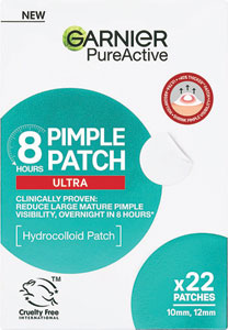 Garnier Pure Active 8H Pimple Patch Ultra náplasť na pupienky 22 ks