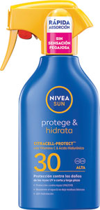 Nivea Sun Protect&Moisture sprej SPF 30 250 ml