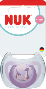 NUK cumlík First Choice 6-18 mesiacov