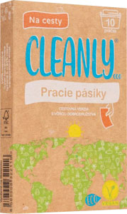 Cleanly Eco pracie pásiky Na cesty 10 PD