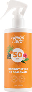 HeliosHerb sprej na opaľovanie OF50 rodinný 300 ml