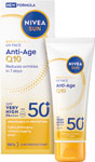 Nivea Sun pleťový krém Anti-Age Q10 SPF 50+ 40 ml - Teta drogérie eshop