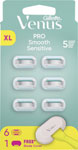 Venus PRO Smooth Sensitive náhradné hlavice 6 ks - Teta drogérie eshop