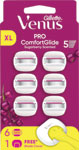 Venus PRO ComfortGlide Sugarberry Scented 6 ks náhradných hlavíc - Teta drogérie eshop