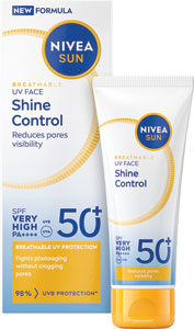 Nivea Sun pleťový krém Shine Control SPF 50+ 40 ml