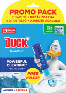 Duck Fresh Discs čistič WC náhradná náplň Marine 2 x 36 ml