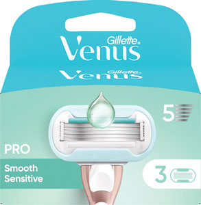Venus PRO Smooth Sensitive náhradné hlavice 3 ks