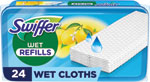 Swiffer WET náhradné vlhčené utierky s Citrus Fresh vôňou 24 ks - Teta drogérie eshop