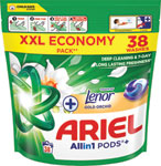 Ariel gélové tablety + Touch Of Lenor Gold Orchid 38 ks
