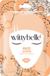 WITTYBELLE plátenková pleťová maska s ryžovým extraktom 25 g