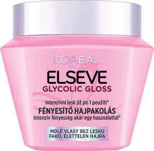 L'Oréal Paris Elseve Glycolic Gloss maska pre žiarivé vlasy 300 ml