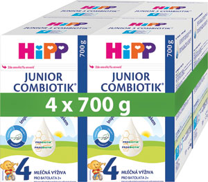 HIPP mliečna dojčenská výživa 4 4x700 g