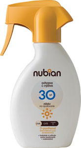 Nubian mlieko na opaľovanie SPF 30 Sprej 225 ml