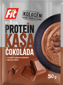 Fit ryžová PROTEIN kaša čokoláda s kolagénom 50 g