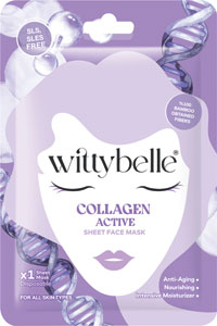 WITTYBELLE plátenková pleťová maska s kolagénom 25 g