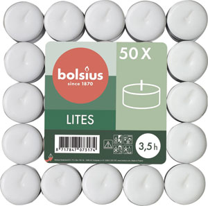 Kahanec čajový Bolsius 50 ks