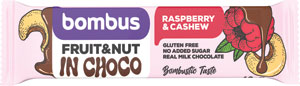 Bombus Fruit&Nut in Choco Raspberry & Cashew 40 g