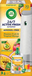 Air Wick Active Fresh automatický difuzér a náplň na vodnej báze Marakuja a tropické mango 228 ml - Teta drogérie eshop
