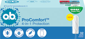 o.b. tampóny Pro Comfort Super Plus 32 ks