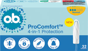 o.b. tampóny Pro Comfort Normal 32 ks