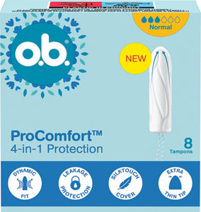o.b. tampóny Pro Comfort Normal 8 ks