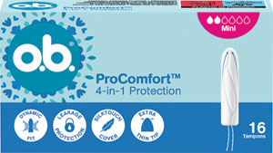 o.b. tampóny Pro Comfort Mini 16 ks