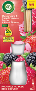 Air Wick vonné tyčinky Lesné plody a broskyňový kvet 42ml