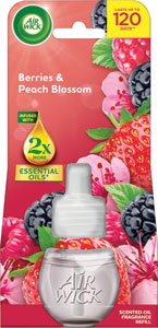 Air Wick tekutá náplň do elektrického prístroja Lesné plody a broskyňový kvet 19 ml