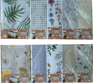 Obrus LUX PVC s netkanou podložkou 140 cm x 200 cm viac variantov