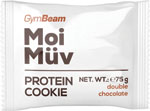 GymBeam MoiMüv Protein Cookie dvojitá čokoláda 75 g