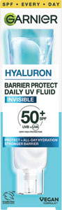 Garnier Hyaluron+ UV fluid SPF 50+ invisible 40 ml