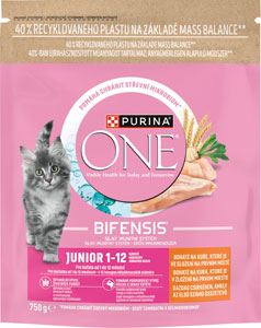 Purina ONE Junior s kuraťom a celozrnnými obilninami 750 g