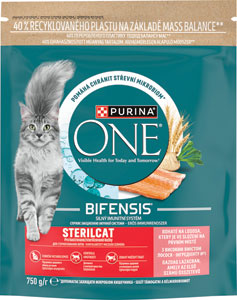 Purina ONE Sterilcat s lososom a pšenicou 750 g