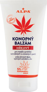 Alpa konopný balzam hrejivý 150 ml