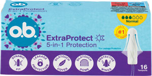 O.b. tampóny Extra Protect Normal 16 ks