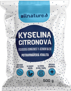 Allnature kyselina citrónová 500 g