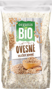 Organis BIO ovsené vločky jemné 500 g