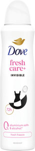 Dove dezodorant sprej 0% ALU Fresh Fresia 150 ml