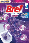 Bref Color Auto Active Lavender tuhý WC blok 2 x 50 g