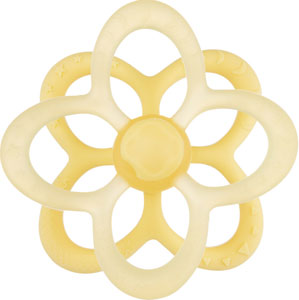 Canpol babies Hryzačka senzorická silikónová 2 v 1 Kvetinka